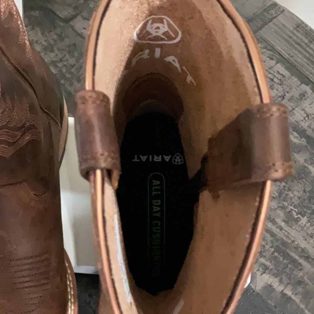 New Ariat “Olena” Women’s Brown Western Cowboy Boots - Picture 7 of 8